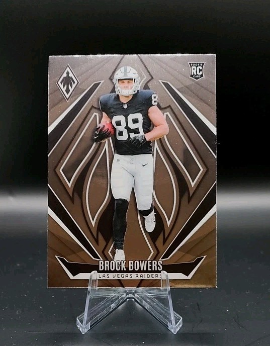 2024 Panini Phoenix - Rookies Brock Bowers #165 (RC) - Raiders 🔥