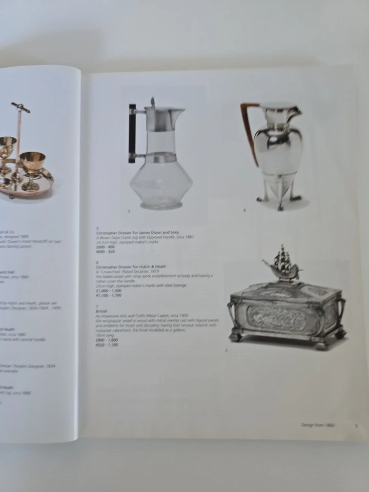 Bonhams Design from 1860 London Auction Catalogue 17 November 2010 Deco Art - Image 3 of 4