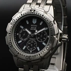 [Exc+5] SEIKO Vintage SOLAR SCUBA TITANIUM Diver's 5K2J-0A30 Men's Watch From JP