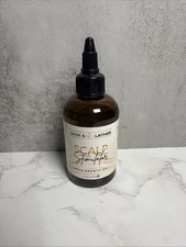 Bask & Lather Scalp Stimulator Hair Growth Oil Cold Pressed Mint and Rosemary