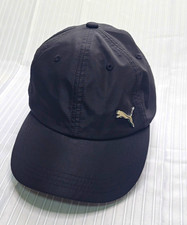 PUMA Black Adjustable Unisex One Size Solid B...