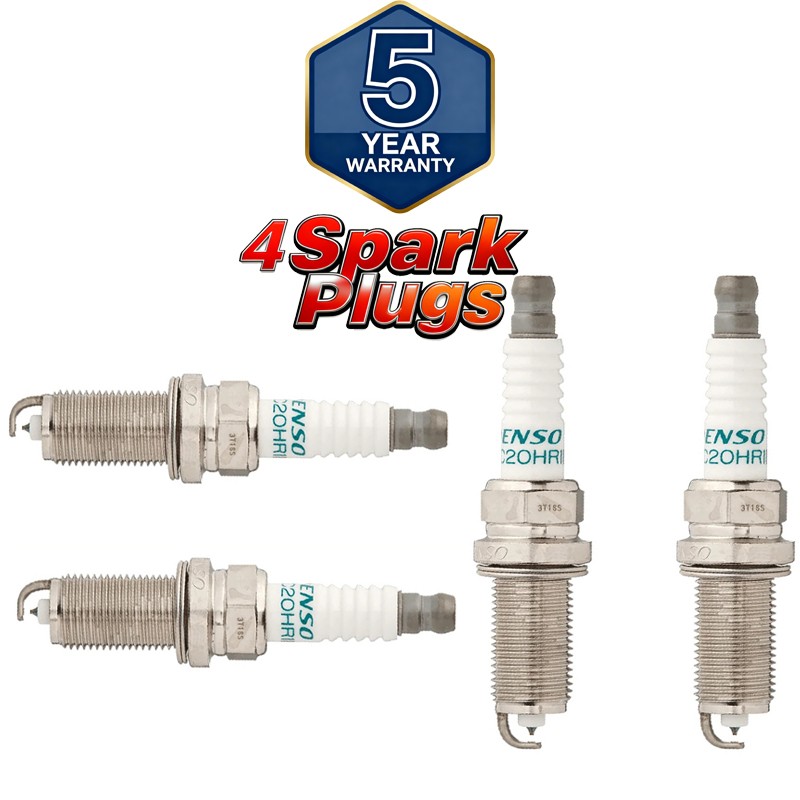 4pcs Denso Spark Plugs For INFINITI 22401-JK01D FXE24HR11 3457 For NISSAN