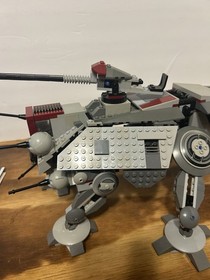 Lego 7675 Star Wars AT-TE WALKER Incomplete With Manual NO minifigures READ!!