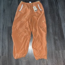 Nike Mens Medium Project F.R.O.G. Parachute Pants Rust Orange NEW WITH TAGS