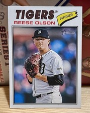 2026 Topps Series 1 Reese Olson SP #71 Detroit Tigers 