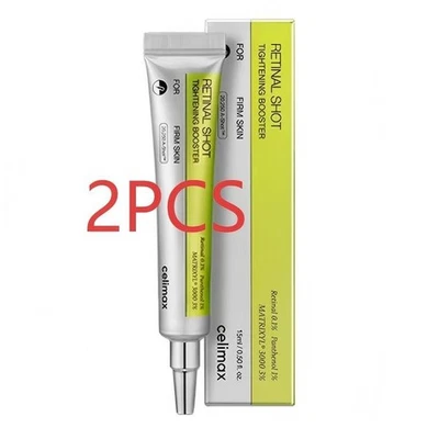 2X 15ml Celimax FACE Pre-essence Retinal Shot Tightening Booster UK