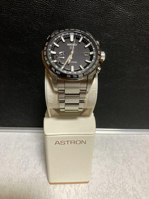 SEIKO Astron SBXB161 8X22 GPS Solar Mens Watch Titanium SEIKO Astron SBXB161 8X22 GPS Solar Mens Watch Titanium