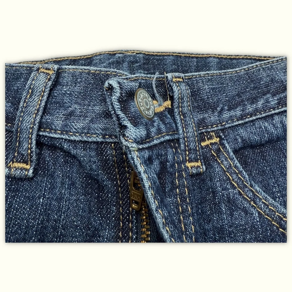 wrangler Vaqueros W24/L28 Azul Excelente Hombres Años 90 (s304) - Imagen 3 de 4