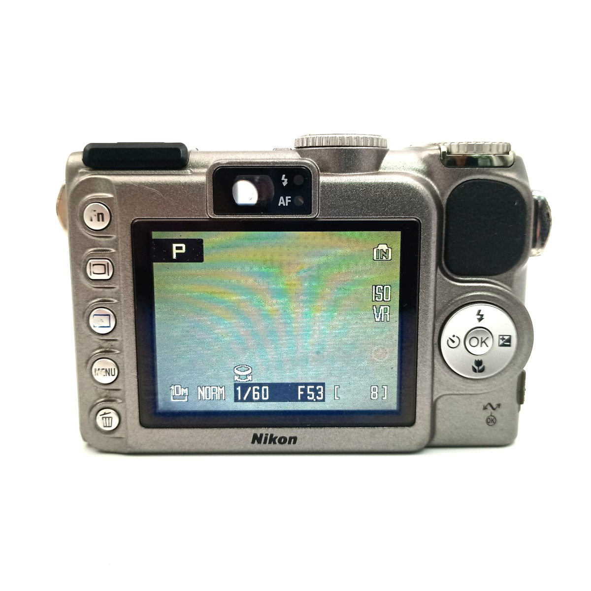 Nikon COOLPIX P5000 10.0MP Digital Camera - Black for sale online