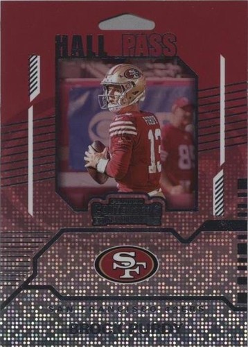 2022 Contenders Optic Brock Purdy RC Legitness Prizm Case Hit SF