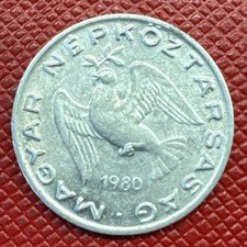 Hungary 1980-BP Aluminum 10 Filler. KM# 572