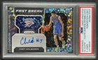 CHET HOLMGREN PSA 9 2022-23 PANINI PRIZM #FBR-CHT FAST BREAK ROOKIE 10 AUTO RC 5