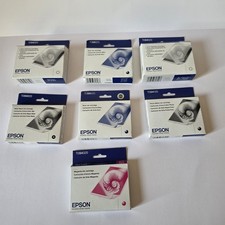 Epson Ink Cartridge Lot Of 7 Expired 2015-2021