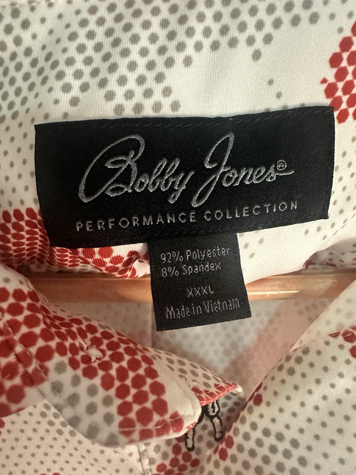 Bobby Jones Performance Armed Forces Red/Grey Cam… - image 2