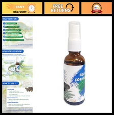 Natural Reptile Skin Repair Spray - Wound Care for Tail Rot, Shell Rot & Sores