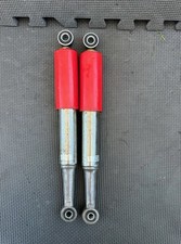Honda C70 Passport Rear Shock Absorbers Red OEM