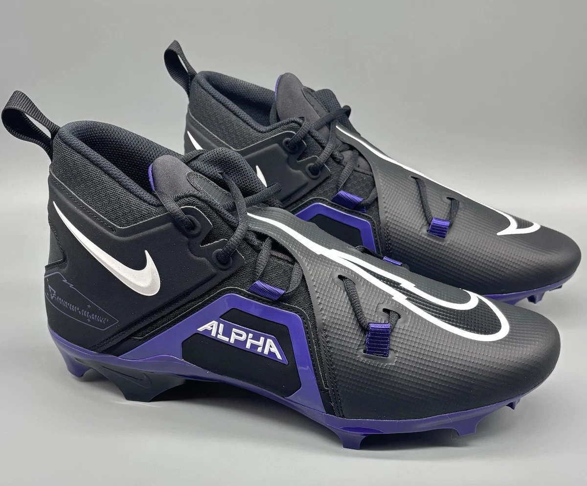 Nike Purple 12.5 US Football Shoes & Cleats for Men for sale  display picture 2