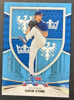 2024 Panini Crusade #167 Gavin Stone Blue /199