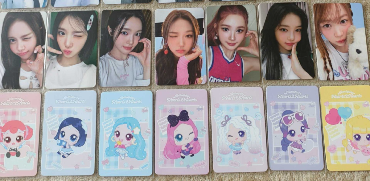 Hearts2Hearts H2H x Teenieping Trading Random Ian PHOTOCARD