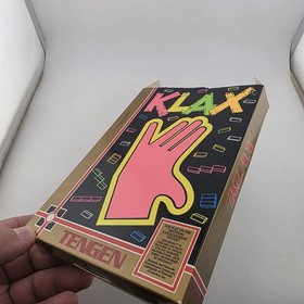 Klax - Box Only - Nintendo Nes - Authentic (No Game - No Manual)