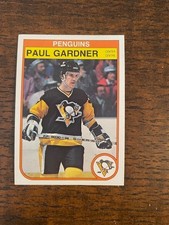 1982-83 O-Pee-Chee set break OPC #269 Paul Gardner - Pittsburgh Penguins NRMT