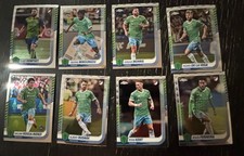2025 Topps Chrome MLS Seattle Sounders Team Lot Of 8 W rookies- Bonus Card