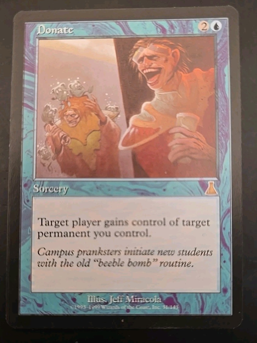 Donate Urza's Destiny MTG Regular Lightly Played 