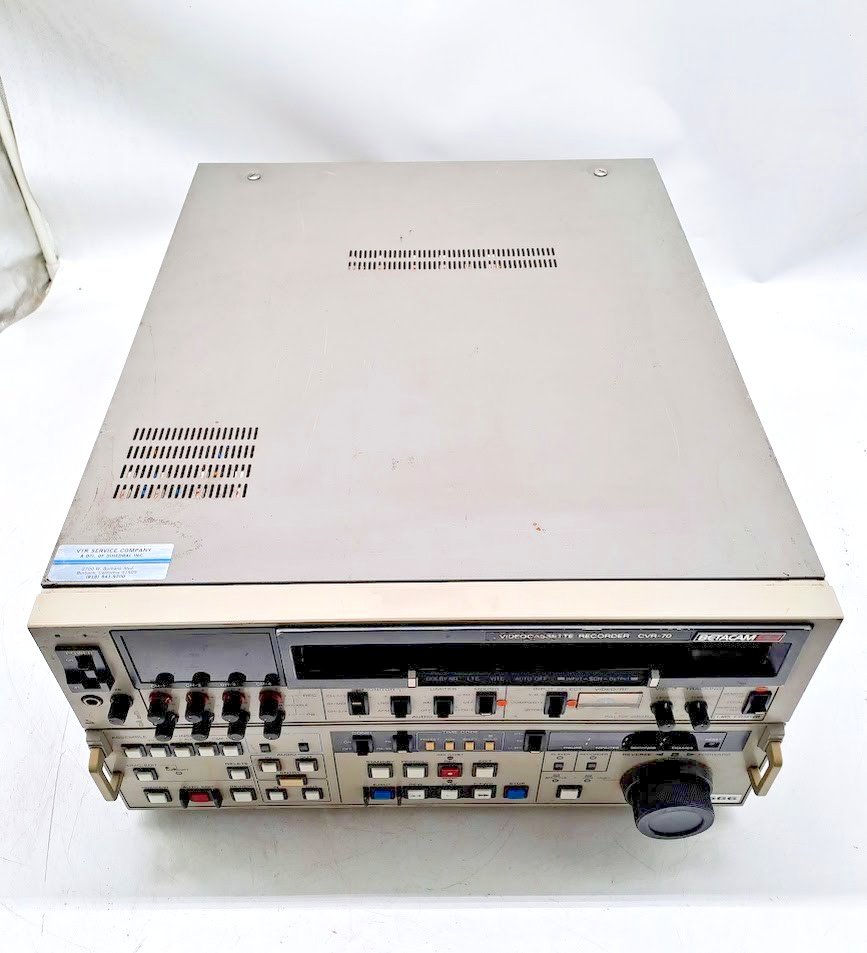 その他 SONY BETACAM SP VIDEO CASSETTE BVW-70 Sony BVW-70 Betacam SP Videocassette Recorder Player - Parts