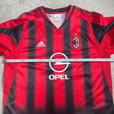 AC Milan 04/05 #3 Maldini Long Sleeve Jersey L Champions League