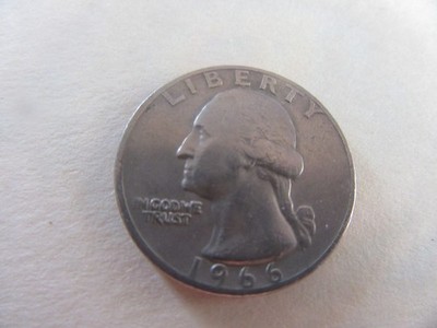 1966-P Washington Quarter Copper/Clad Circulated Condition #2