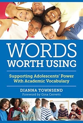 Dianna Townsend - Words Worth Using   Supporting Adolescents' Powe - P245z
