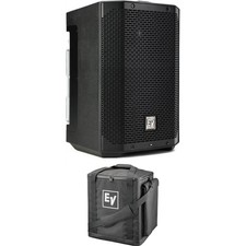 Electro-Voice Everse 8 8-inch 2-way Battery-Powered PA Speaker with Bag - Black