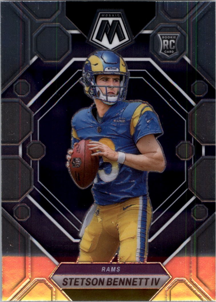 2023 Panini Mosaic #362 Stetson Bennett IV RC - FB