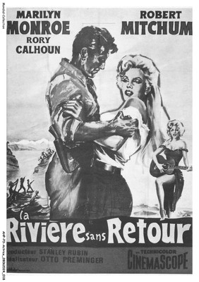 AHPP3-0180-ACTRICE - Marilyn Monroe - Robert Mitchum - Der Fluss Ohne Rückkehr