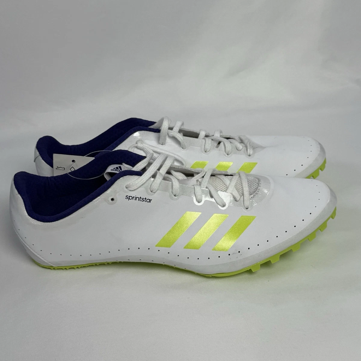Adidas Sprintstar US Men 14 Track And Field Cleats Neon adidas Sprintstar Track Shoe IG7446 main image 2