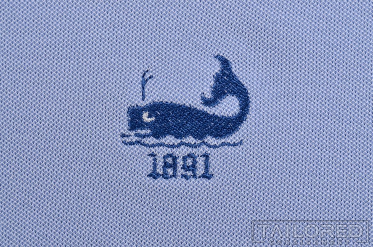 HOLDERNESS & BOURNE Solid Blue Polyester Mens Cas… - image 3