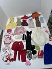 Lot Of Vintage Barbie Clothing And Accessories Unlabeled