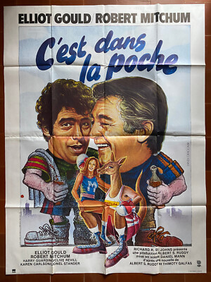 Plakat C'Est Dans La Hülle D. Mann Robert Mitchum Elliot Gould 120x160cm