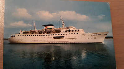 Postkarte Passagierschiff Regina Maris Lübeck Linie 06.05.1970