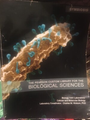 Symbiosis the Pearson Custom Library for the Biological Sciences (biology...