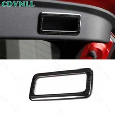 For Mazda CX-30 2020-2023 Black Steels Tailgate Rear Door Handle Frame Trim 1*
