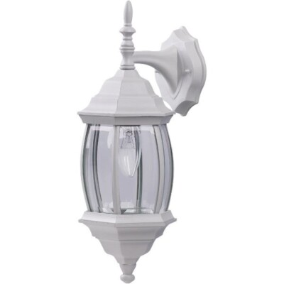 (6-2/pk)-Home Impressions Incandescent Type A / B Outdoor Wall Fixture. IOL73TWH
