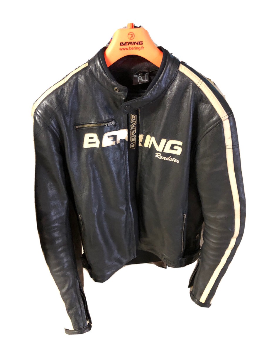 Blouson Moto Bering Roadster AC3 Performance en cuir taille L
