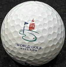 World Golf Village Logo Golf Ball St Augustine, FL