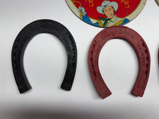 Vintage Antique 1950's Roy Rogers Trigger Horseshoes Set