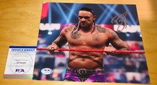 Damian Priest WWE Judgment Day Wrestlemania Signed 8x10 Photo PSA COA B