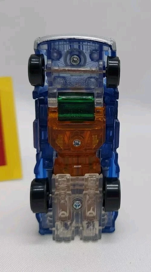 Transformers RID Spy Changers Ironhide 2000 Hasbro Translucent Blue - Image 4 of 4