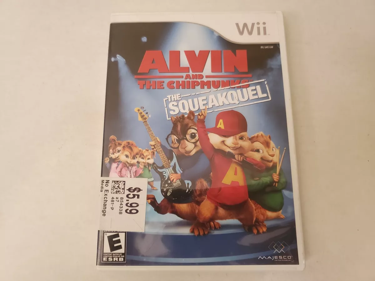 Alvin and the chipmunks the squeakquel best sale wii
