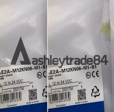 New One OMRON Photoelectric Switch E2A-M12KN08-M1-B1 New