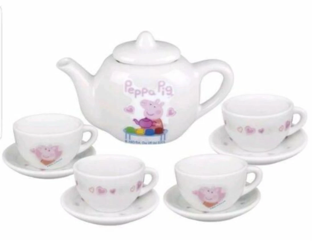 Peppa pig cheap tea set morrisons